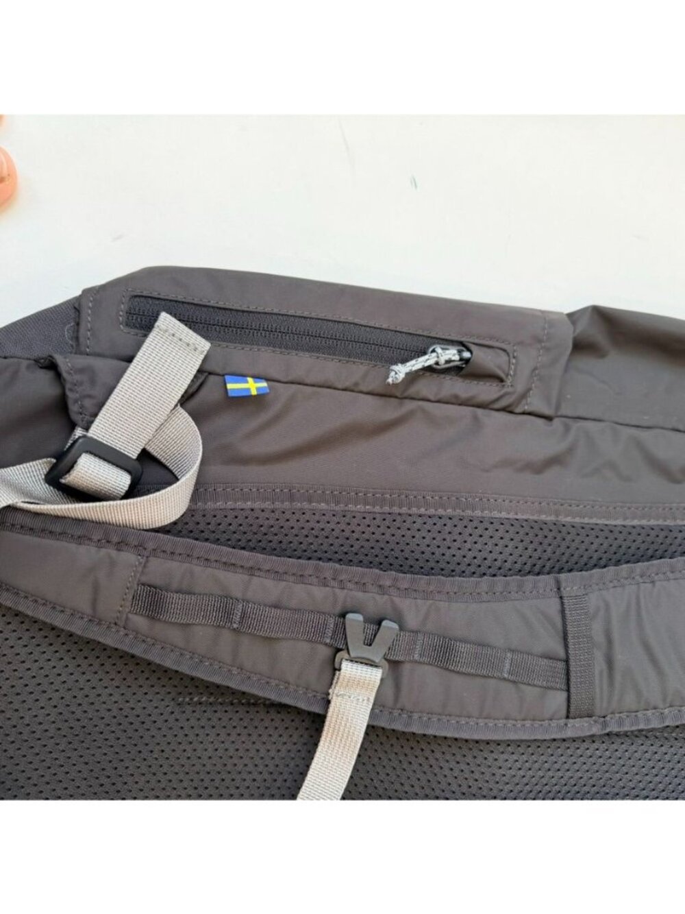 Fjällräven High Coast Foldsack Backpack Gray Roll Top Travel Bag - Picture 5 of 8
